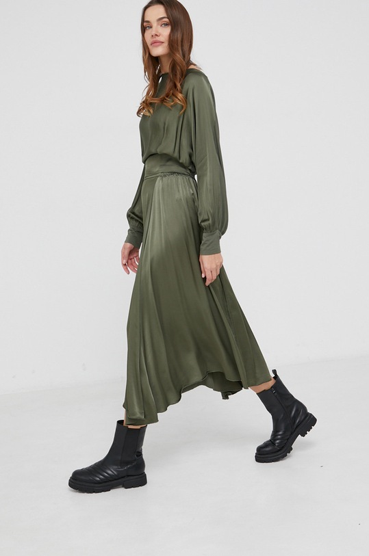 Sukňa Answear.LAB 208.AJ zelená WW22