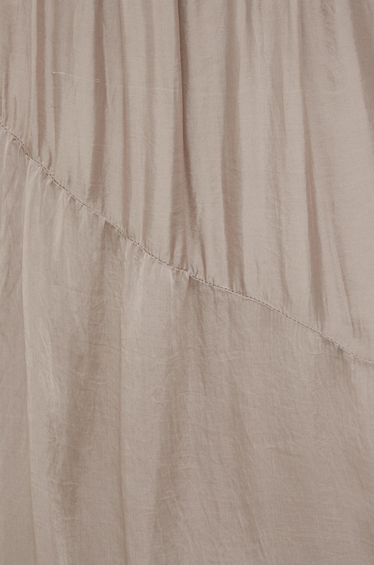 Answear Lab - Spódnica z jedwabiem 2153.1KR beżowy