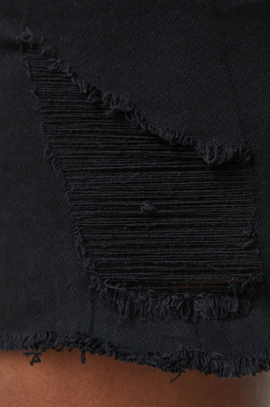 Rifľová sukňa Answear.LAB čierna F5039.K