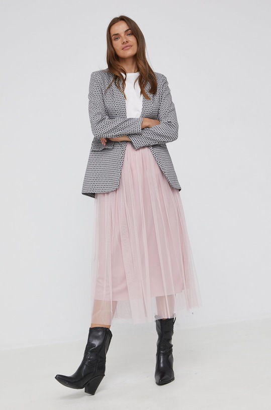 Sukně Answear.LAB MN01.DB růžová WW22