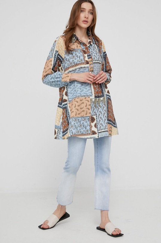 Дънки Answear Lab Premium Jeans син HM6243.K