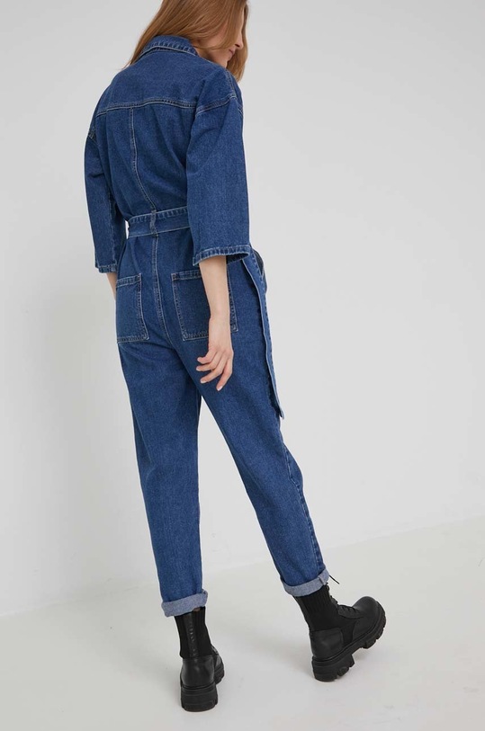 Odzież Answear Lab kombinezon jeansowy H8750.DB niebieski