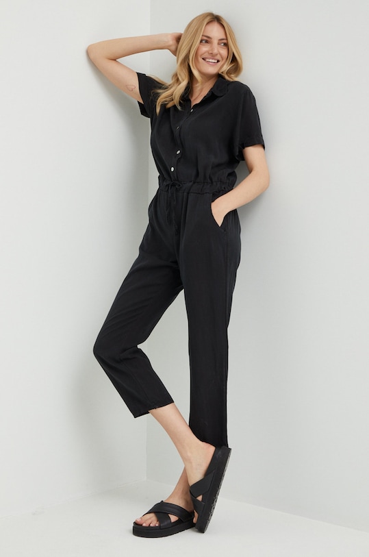 Answear Lab kombinezon 748001.w czarny WW22