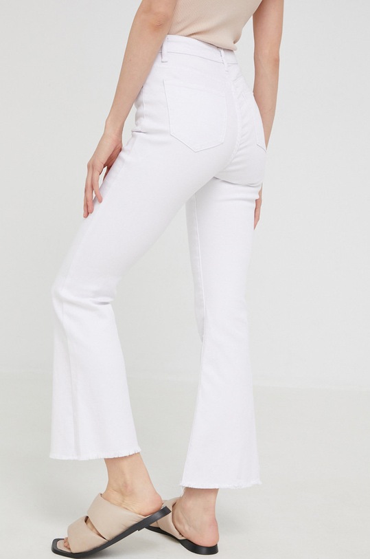 Odzież Answear Lab jeansy VJ23329.W biały