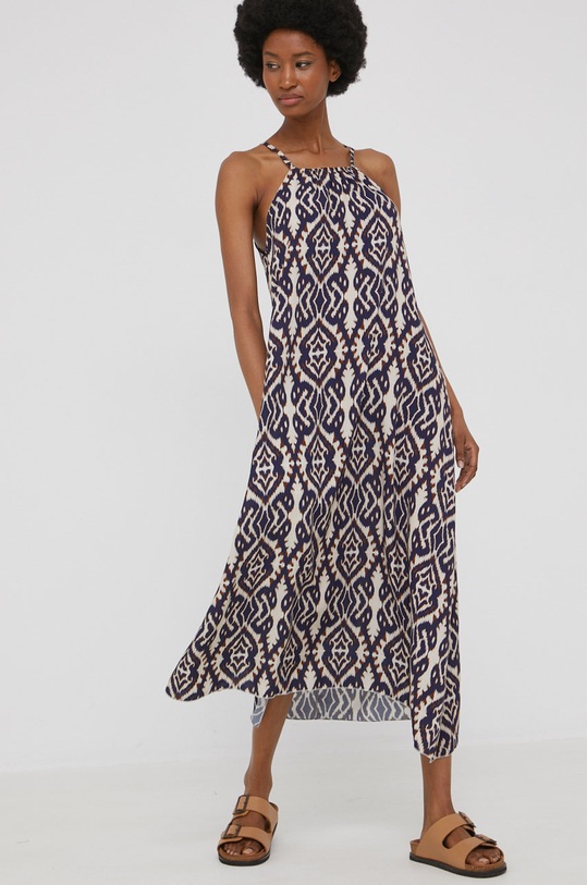 Answear Lab rochie midi bej G5117A.1.JS