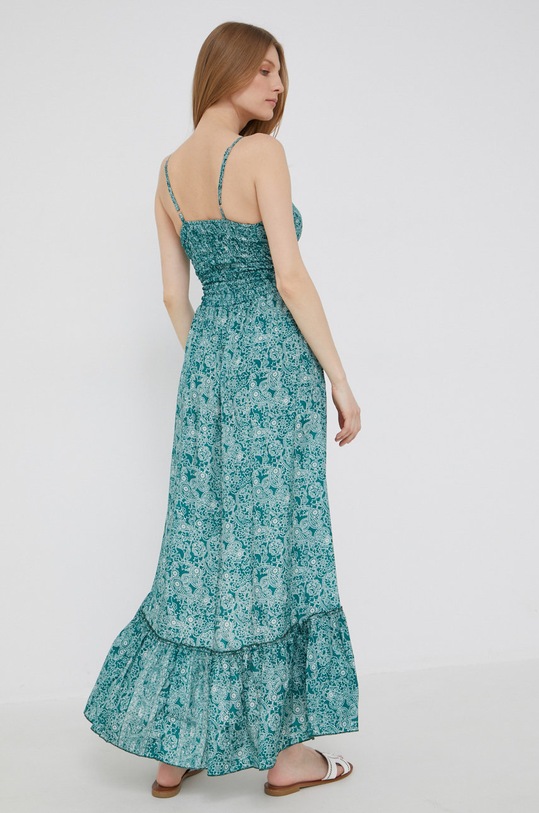 Odzież Answear Lab sukienka jedwabna SN2044.AA zielony