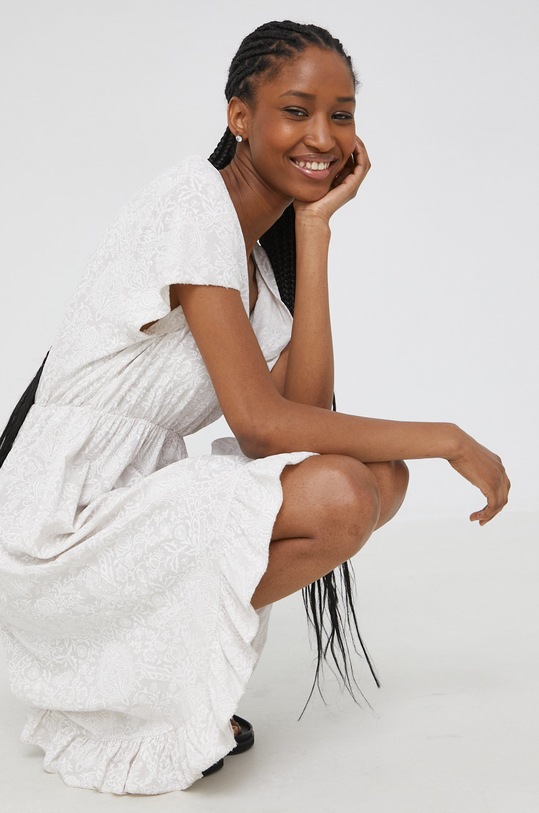 Šaty Answear.LAB mini béžová 23548.80X.AA