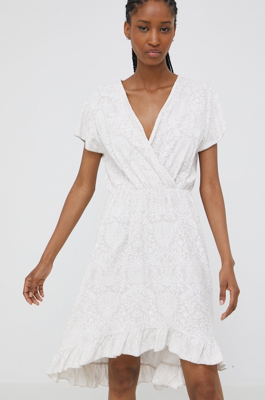 Šaty Answear.LAB 23548.80X.AA béžová WW22