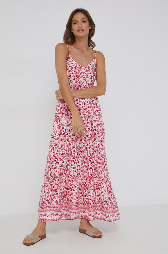 Šaty Answear.LAB DF040.2.DB červená WW22