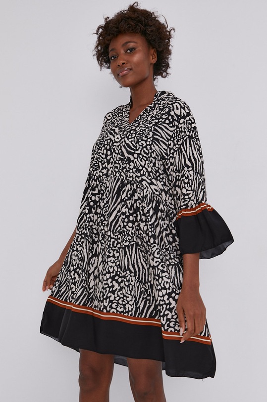 Šaty Answear.LAB 41.41.1KR čierna WZ21