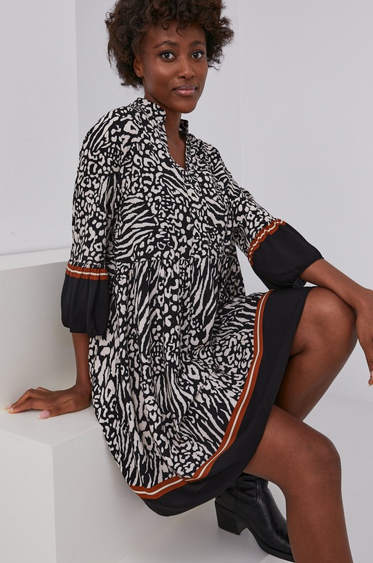 Šaty Answear.LAB čierna 41.41.1KR