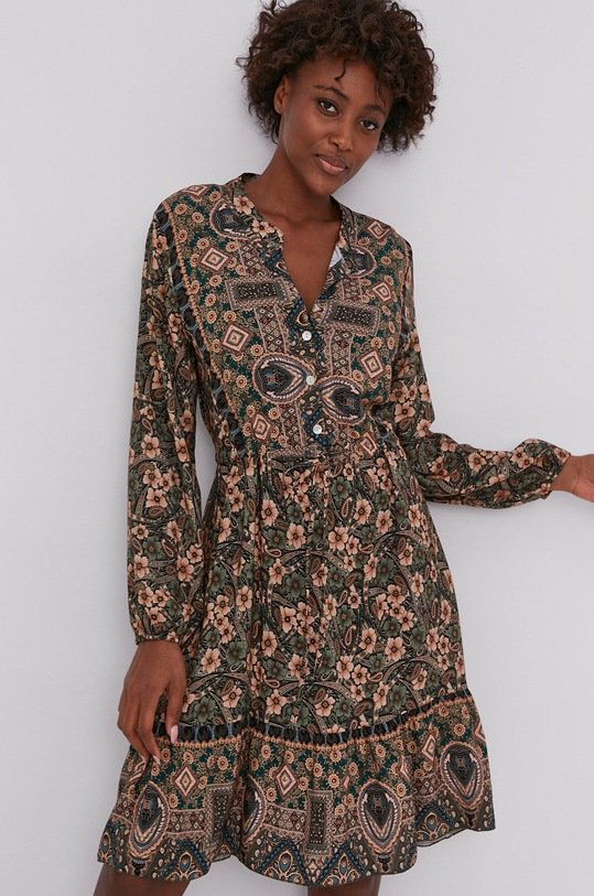 Answear Lab rochie 451.7.2KR verde WZ21