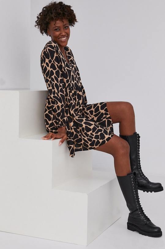 Answear Lab rochie mini negru 30221.1KR