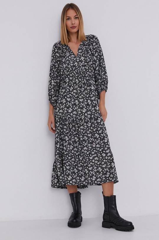 Answear Lab rochie 38648.PV472.1KR negru WZ21