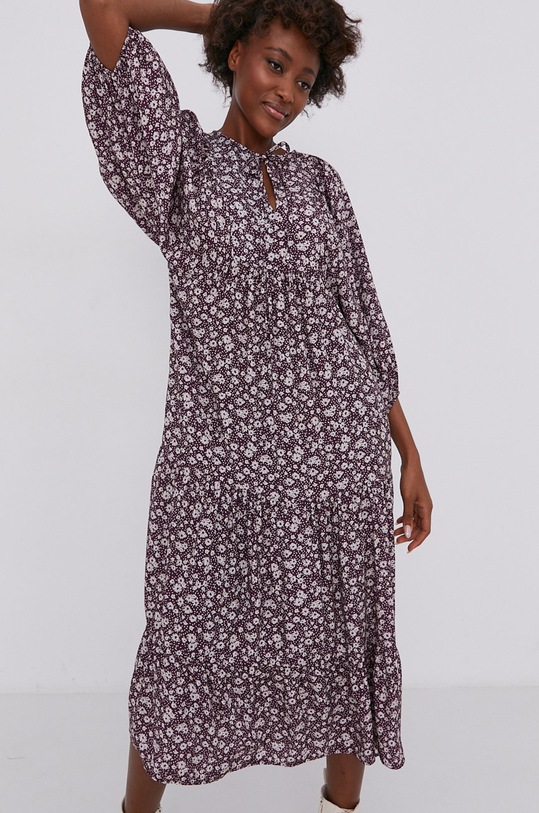 Answear Lab rochie midi violet 38648.PV472.2KR