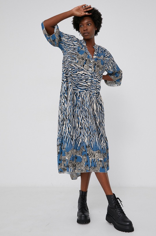 Šaty Answear.LAB modrá G5021A.3KR