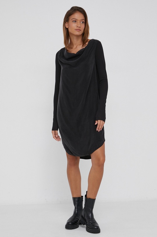 Answear Lab Sukienka MAL.6KR czarny WW22