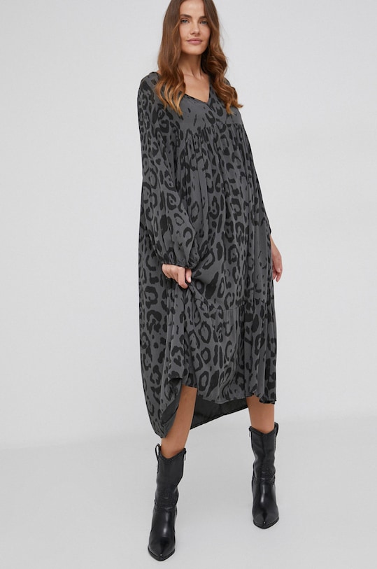 Answear Lab Sukienka 71457.1KR szary WW22