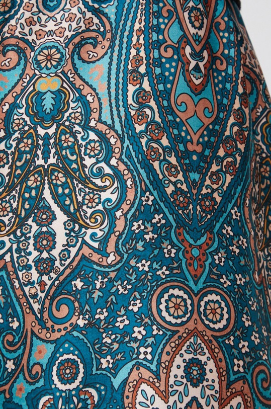 Answear Lab rochie din amestec de mătase 18542.1KR verde