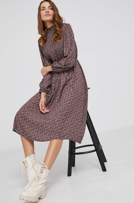 Answear Lab Sukienka casual fioletowy 38647D.2KR