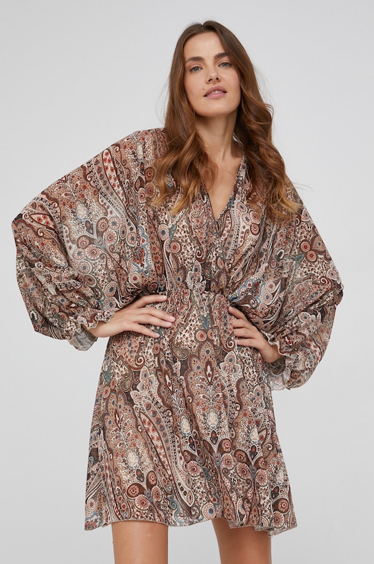 Answear Lab Sukienka 1113.2.1KR beżowy WW22