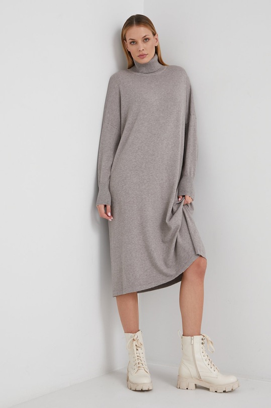 Answear Lab Sukienka casual szary 8331.2RK