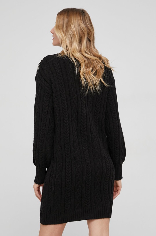 Odzież Answear Lab Sukienka z domieszką wełny 92921.11KR czarny