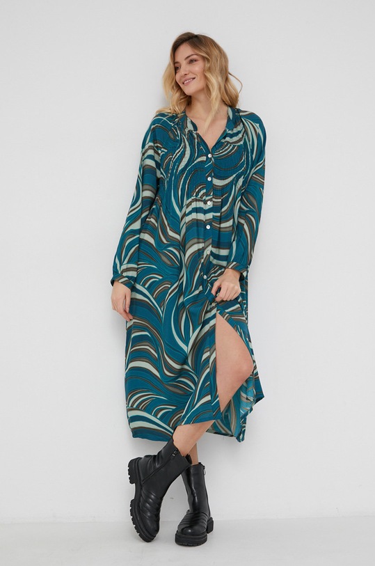 Φόρεμα Answear.LAB 200073.1KR πράσινο WW22