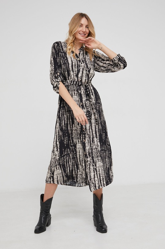 Šaty Answear.LAB D1025YU.1KR čierna WW22