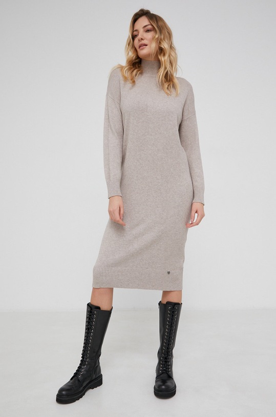 Ρούχα Φόρεμα Answear.LAB 1632.3KR μπεζ