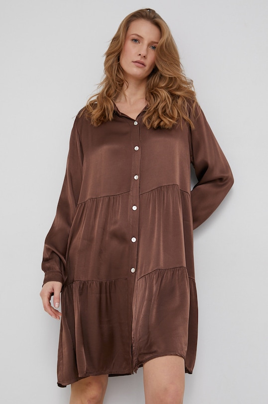 Answear Lab Sukienka 6349.2KR brązowy WW22