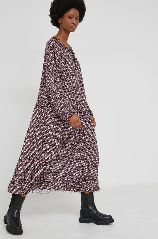 Answear Lab Sukienka casual fioletowy 38491D.PV494.1.AJ