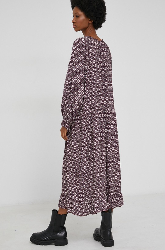 Odzież Answear Lab Sukienka 38491D.PV494.1.AJ fioletowy