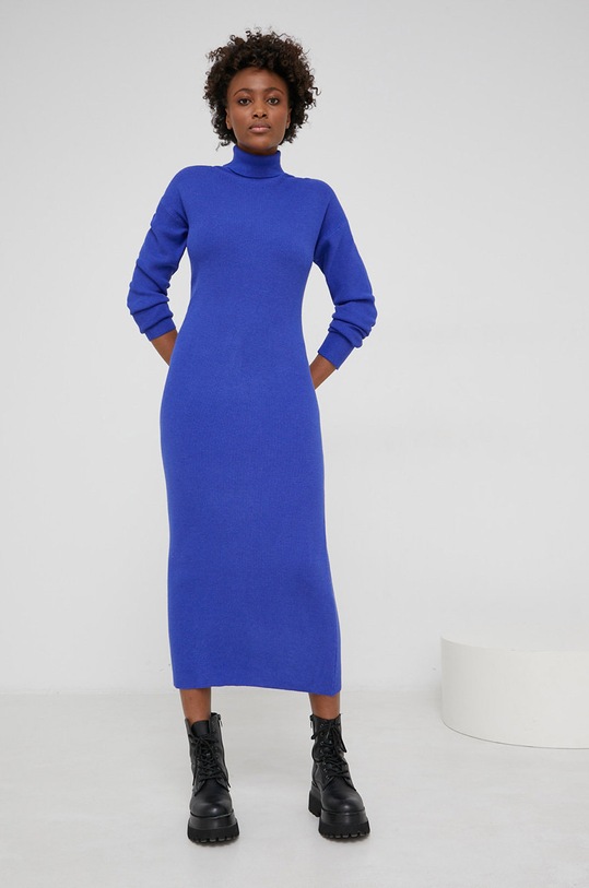 Haljina Answear.LAB W2301.AJ plava WW22