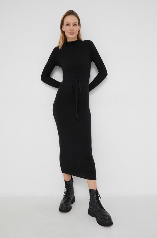 Haljina Answear.LAB crna W2307.1.AJ