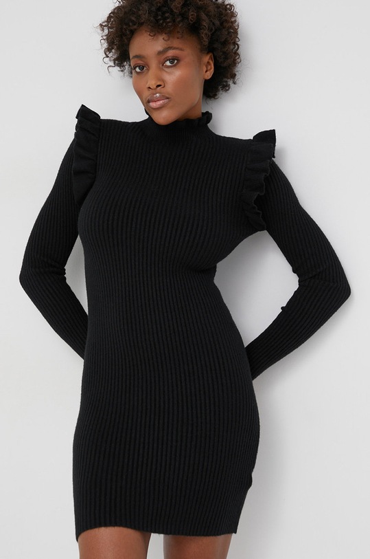 Šaty Answear.LAB mini černá N.10181.3KR