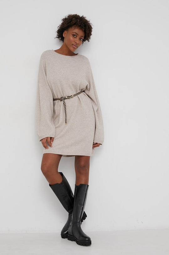 Haljina Answear.LAB N.10126.1KR bež WW22