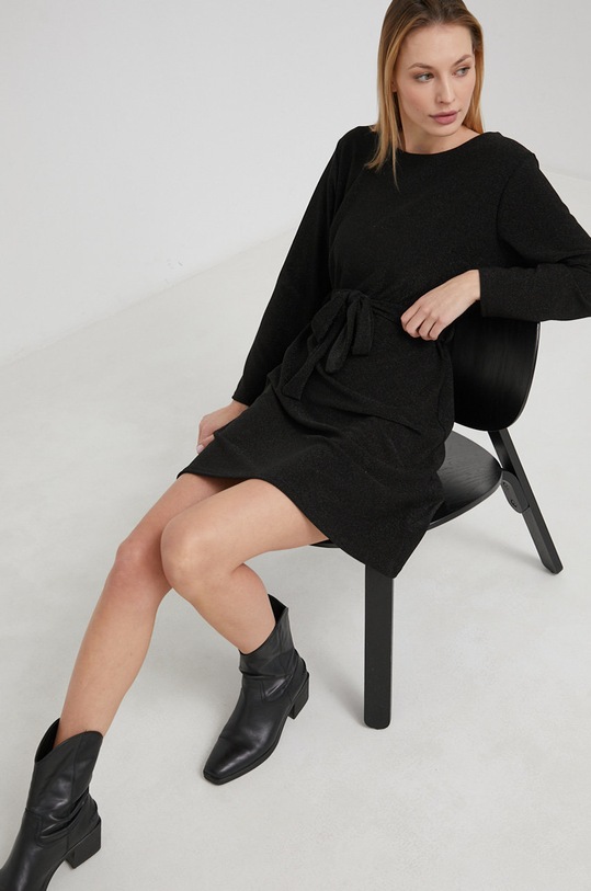 Haljina Answear.LAB 4006.DB crna WW22