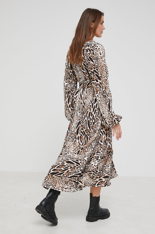 Odzież Answear Lab sukienka 216.AT brązowy