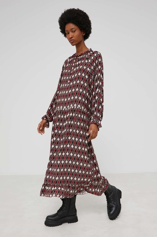 Answear Lab rochie 38491D.PV496.1KR rosu WW22