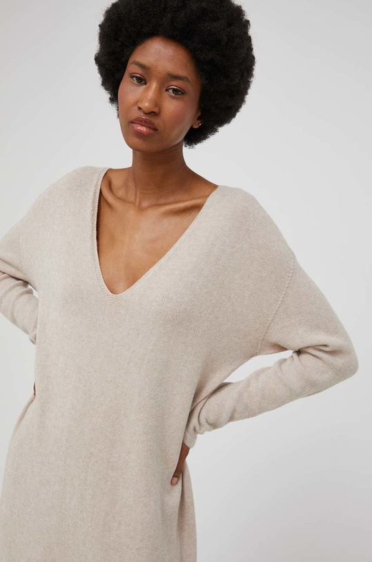 Šaty Answear.LAB béžová M67242.1KR