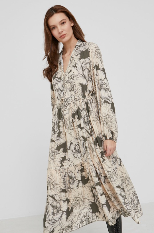 Answear Lab sukienka zielony 11036.2.DA