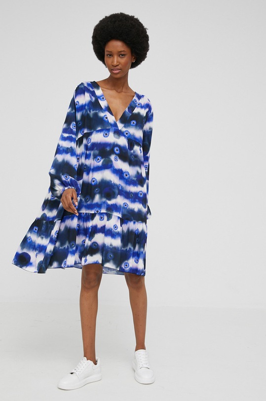 Answear Lab rochie 20008.DA bleumarin WW22