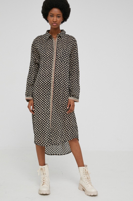 Answear Lab sukienka YY.9M.62.K czarny WW22