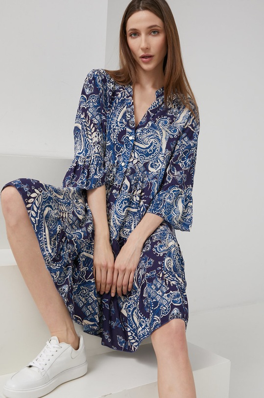 Answear Lab sukienka niebieski 3402.WC