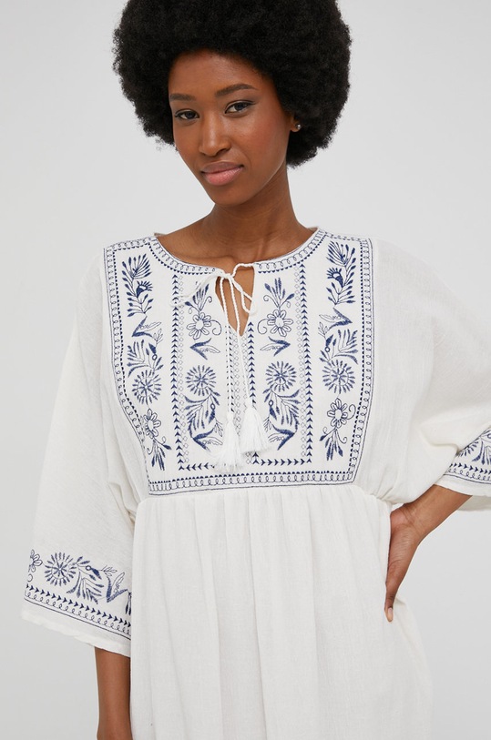 Odzież Answear Lab sukienka 2877.1.MP.SP biały