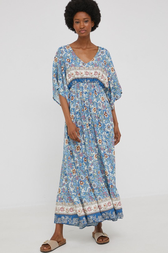 Šaty Answear.LAB 30279.1W modrá WW22