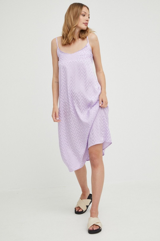 Answear.LAB vestito midi violetto 0393..w