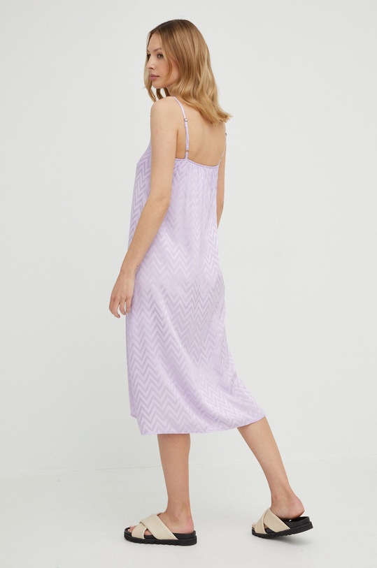 Odzież Answear Lab sukienka 0393..w fioletowy
