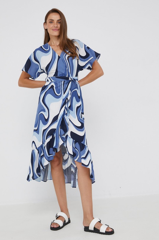 Answear Lab sukienka casual niebieski 5421.w1